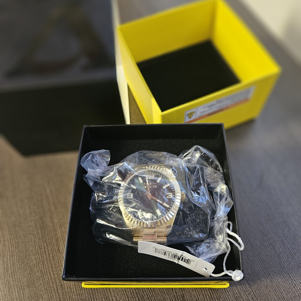 Invicta Gold and Green Watch